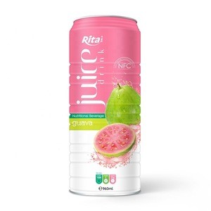 Private Brand High Quality 960 ml Pink Guava Juice