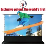 Pro VIVIDSTORM 92INCH UST ALR 4K TV Rejecting laser projector screen motorized projection screen