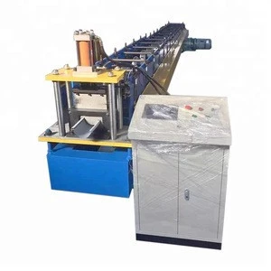 Production line factory making high quality half round gutter roll forming machine for house connected greenhouse cheap price