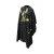 Import Professional Polyester Pongee Barber Black Printed Cutting Capes from China