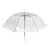 Import Promotion Logo Customized Eco friendly Straight Clear POE Clear Transparent Wholesale Cheap Umbrellas from China