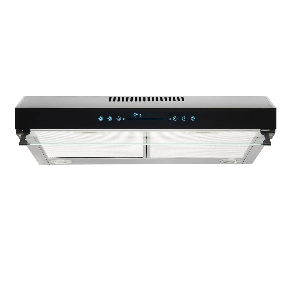 Promotional OEM Design 60cm Slim cooker range hood price led lighting Ventilation Hood kitchen use cooking appliances