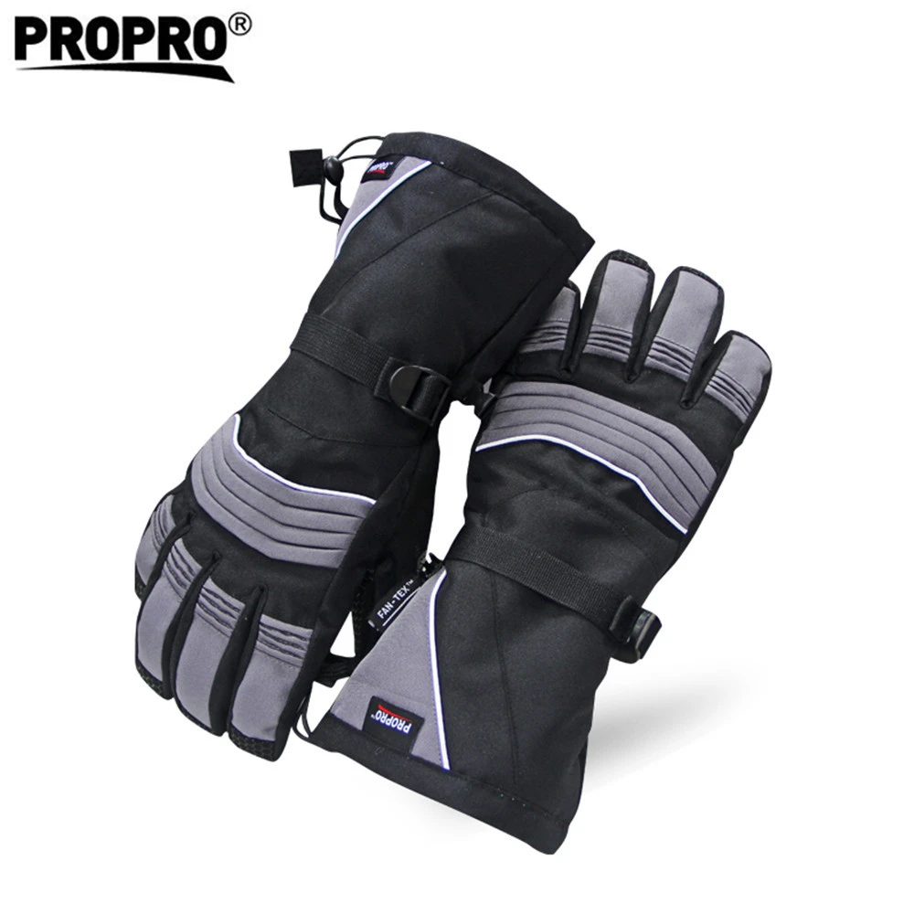 PROPRO Waterproof Breathable Snowboard Gloves 3M Thinsulate Insulated Warm Winter Snow Gloves fits both Men &amp; Women
