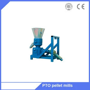 PTO type KL200 wood fuel pellet mill making machine, biomass pellet mills