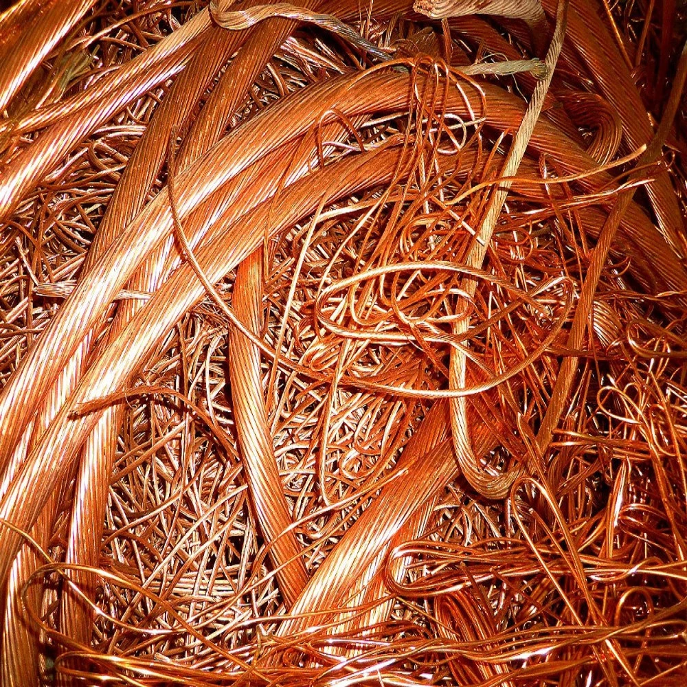 pure millbery copper scrap, copper wire scraps 99.99%. for sale