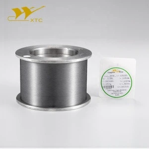Pure tungsten wire for lamps
