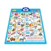 PVC environmentally painting educational baby toys audio wall chart with knowing division