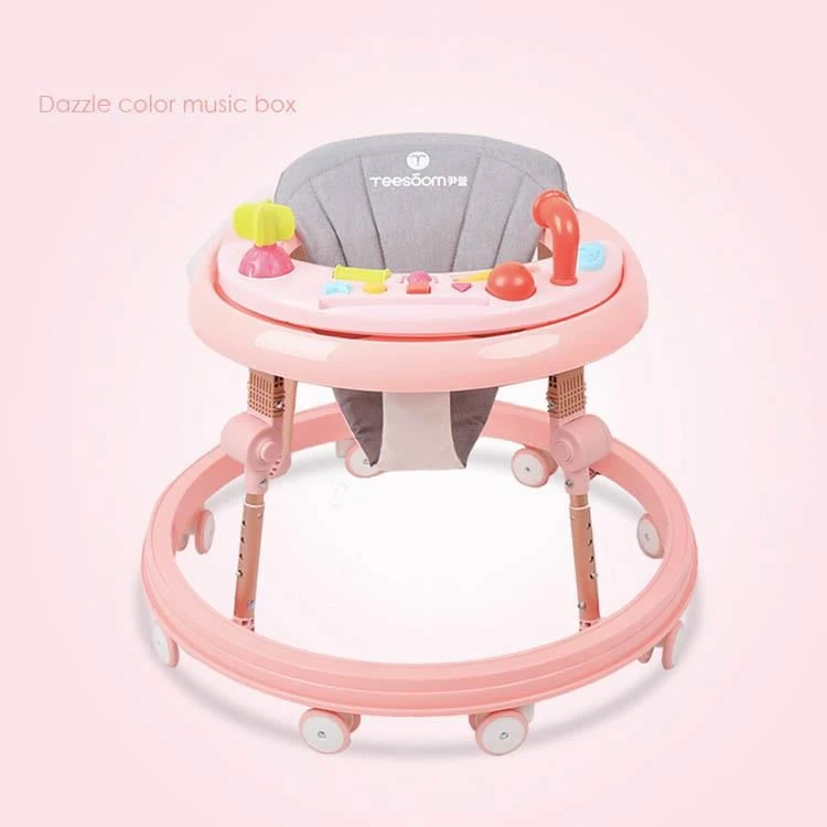 Safety Baby Walker, New Mute Anti-Rollover