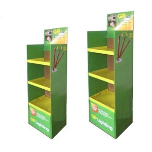 recyclable cardboard mobile phone display stand hardware store