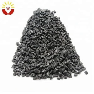 Recycled PP Black Granules Plastic Raw Material