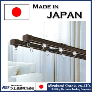 Reliable and Stylish curtain rail truck for indoor use made in Japan
