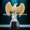 resin eagle figurine and golf ball souvenir craft trophy cups