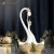 Import Resin home decoration resin couple swan animal statue from China