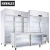 Import Restaurant hotel refrigerated equipment stainless steel deep counter freezer from China