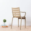 restaurant modern  plastic dining chair high-quality hole back chairs