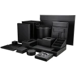 Restaurant Supplies Leather Multifunctional Hotel Desktop Set