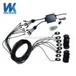 Rock light type 12v voltage 9w 8-pod for Jeep SUV ATV truck car accessories led lighting