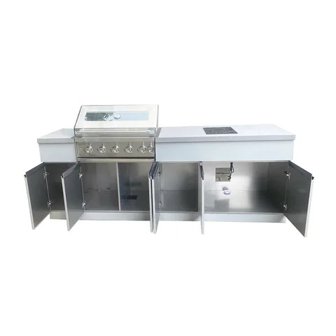 Buy Roof Bbq Grill Garden Backyard Sus 304 Stainless Steel Outdoor ...
