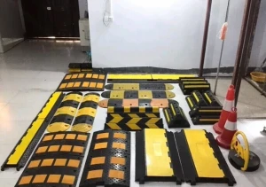rubber speed bumps for sale 350*500*50mm road bump round speed bump
