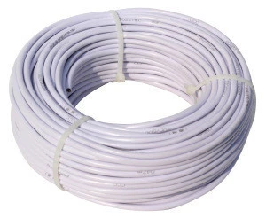 RVV 2X0.75 RVV--H05VV-F 2x0.75mm2 PVC FLEXIBLE cable PVC insulated PVC jacket soft copper cable
