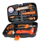 Safety hammer hardware tool set car set box toolbox small 9 - piece emergency tools