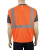 Safety Vest Zipper with Pockets High Visibility Reflective Lime