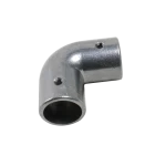 Sand casting construction hardware aluminum 90 degree elbow pipe fitting