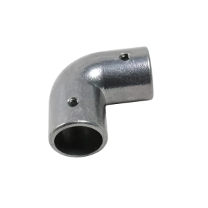 Sand casting construction hardware aluminum 90 degree elbow pipe fitting