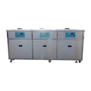 Sell well industrial cleaning machine multi-tank ultrasonic cleaning machine for Precision components dust removal