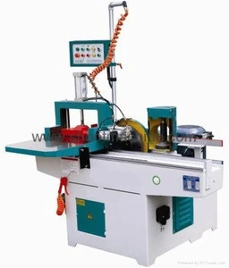 SEMI-AUTO FINGER JOINTER MXB3510 with Working table size 640x500mm and Max.working width 330mm