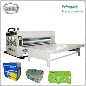 Semi automatic carton printer for corrugated board