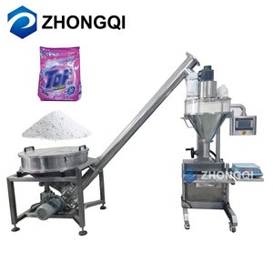 Semi-Automatic Dry Powder Mortar Packaging Machine Detergent Powder Pouch Filling Machine