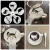 Import Set of 16pcs Cappuccino Coffee Foam Latte Art Stencils Barista Decorating tools from China