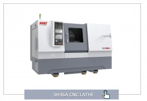SH36A 60 Degree slant bed CNC lathe for bearing ring turning