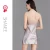 Import SHANEE Ice Silk Lace Suspenders Nightdress Summer Silk Light Fun Fashion Sexy Women Thin Night Dress ND2103149-NDW-NDS-QS from China