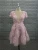 Import Short Blush Pink Homecoming Party Dresses With Pearls Handmade Flowers Graceful Girls Prom Cocktail Dress from China