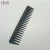 Import Short wide tooth carbon pocket comb black from China