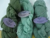 silk &amp; wool yarn