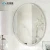 Simple design frameless hotel bathroom mirror
