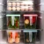 Simple Plastic Preservation Crisper Transparent Grain Dried Fruit Snacks Storage Organizer Fresh Box Bins With Handle Kitchen