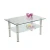 Import simple style glass coffee table home furniture from China