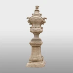 Singapore garden marble flowerpot vase for sale