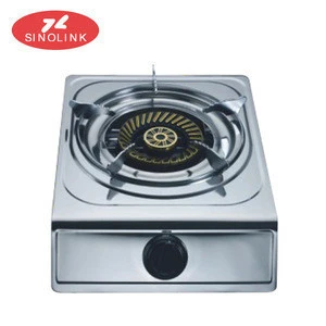 Single Burner stainless steel gas rangs/indoor MINIgas stove/cooking food kitchen appliance