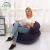 Import single luxurious flocking back inflatable sofa,lazy sofa folding loungers, outdoor portable inflatable chair from China