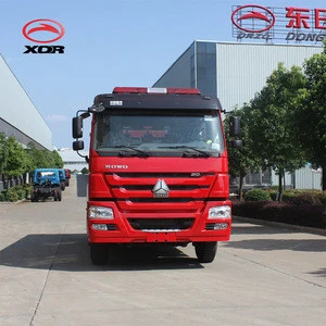 Sinotruk HOWO 8t fire fighting truck with fire fighting equipment