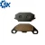 Import SK-PC042  brake pad    A:84.9*42.7*8.6    B:63.8*36.3*10       Motorcycle accessories from China