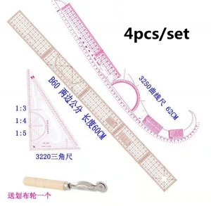 Sleeve Curve Ruler Measure Plastic for Sewing Dressmaking Tailor Drawing Tool,french curves and ruler for tailoring
