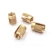 Import Slotted cold-pressed nuts 6-32 push-in expansion nuts PPB brass structure cold-pressed nuts from China