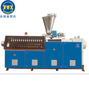 small parallel counter rotating powder coating lab sjsz series conical twin screw rubber extruders for masterbatch