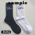 Import Socks factory custom high quality socks custom white cotton socks with logo from China